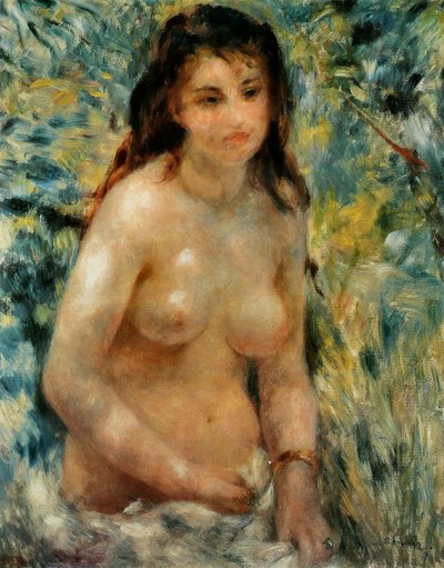 Torso, Sun Effect by Pierre Auguste Renoir